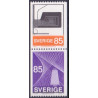 Sverige. 1974 Svensk tekstil og konfektion, i parstykke. AFA nr. 868-69 **    postfrisk stemplet FDC st,