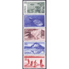 Sverige. 1976. Ångermanland i 5-stribe. AFA nr. 955-59 **   postfrisk stemplet FDC st,