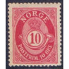 Norge. 1910. Ny gravering. 10 Øre. AFA nr. 79 **