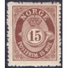 Norge. 1910. Ny gravering. 15 Øre. AFA nr. 80 **