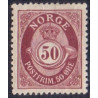 Norge. 1910. Ny gravering. 50 Øre. AFA nr. 84 **