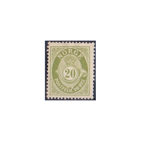 Norge. 1921-22.. Suppleringsværdi 20 øre. AFA nr. 99 **