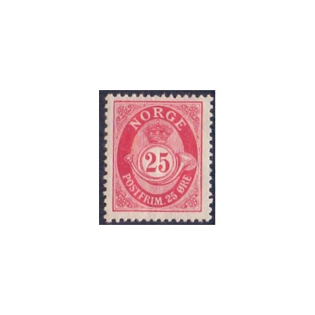 Norge. 1921-22.. Suppleringsværdi 25 øre. AFA nr. 100 **