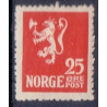 Norge. 1922-24. Løvetype. 25 Øre. AFA nr. 105 **
