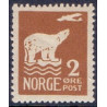 Norge. 1925. Amundsen Polflyvning. 2 Øre. AFA nr. 107 **