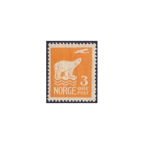 Norge. 1925. Amundsen Polflyvning. 3 Øre. AFA nr. 108 **