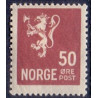 Norge. 1926. Løvetype. 50 Øre. AFA nr. 124 **                       st. stemplet postfrisk