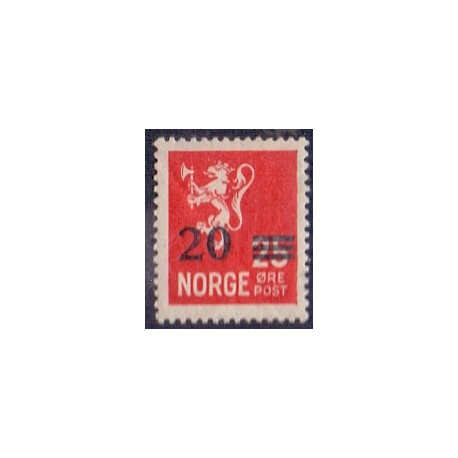 Norge. 1927. Provisorier, 30/25 Øre.  AFA nr. 128 **                                                    st. stemplet postfrisk