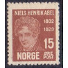 Norge. 1929. N.H. Abels død 15 øre. AFA nr. 149 ** st. stemplet postfrisk