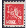 Norge. 1930. Olav den Hellige. 20 Øre. AFA nr. 157 **  st. stemplet postfrisk