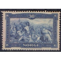 Norge. 1930. Olav den Hellige. 30 Øre. AFA nr. 158 **  st. stemplet postfrisk