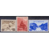 Norge. 1938. Turistudgave på tykt gulligt papir. 15-30 Øre. AFA nr. 201a-03a ** st. stemplet postfrisk