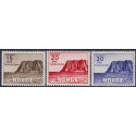 Norge. 1943, Nordkap III. AFA nr. 290-92 **  st. stemplet postfrisk