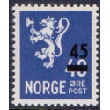 Norge. 1949. Provisorium. AFA nr. 361 ** stemplet postfrisk FDC
