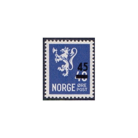 Norge. 1949. Provisorium. AFA nr. 361 ** stemplet postfrisk FDC