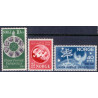 Norge. 1949. Verdenspostforeningen. AFA nr. 358-60 ** stemplet postfrisk FDC