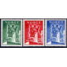 Norge. 1950. Oslo 900-års jubilæum. AFA nr. 362-64 ** stemplet postfrisk FDC