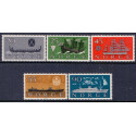 Norge. 1960, Skibsmotiver. AFA nr. 459-63 ** stemplet postfrisk FDC