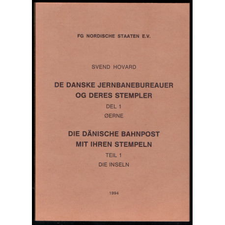 De danske jernbanebureauer og deres stempler. Øerne Svend Hovard.