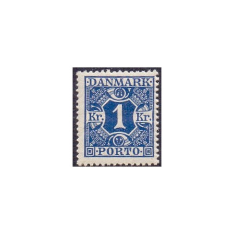 Danmark Portomærke 1921 AFA nr. 15 **/NHM stemplet/used