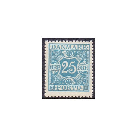 Danmark Portomærke 1930 AFA nr. 24 **/MNH stemplet/used