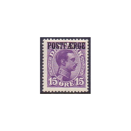 Danmark Postfærge 1919-20 AFA nr.  2 **/MNH stemplet/used
