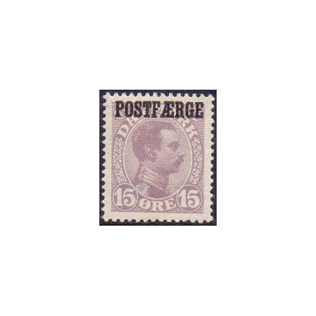 Danmark Postfærge 1919-20 AFA nr. 2a **/MNH stemplet/used