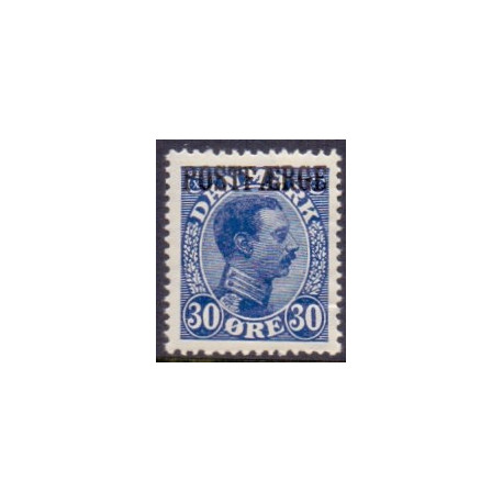 Danmark Postfærge 1922-26 AFA nr. 9 **/MNH stemplet/used