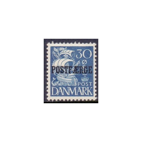 Danmark Postfærge 1936-39 AFA nr. 17  **/MNH      stemplet/used