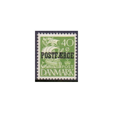 Danmark Postfærge 1936-39 AFA nr. 18  **/MNH      stemplet/used