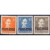 Danmark Postfærge 1945. Chr. X.  AFA nr. 29-31  **/MNH  stemplet/used