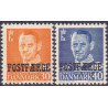 Danmark Postfærge 1949. Fr. IX.  AFA nr. 32-33  **/MNH  stemplet/used