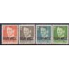 Danmark Postfærge 1949. nye værdier AFA nr. 37-40  **/MNH  stemplet/used