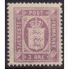 Danmark Tjenste 1875 AFA nr 4 **/MNH stemplet/used