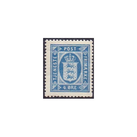 Danmark Tjenste 1914-20 AFA nr 13 **/MNH stemplet/used