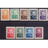 Polen. 1948. Bierut  in complete set. AFA nr.501-09 **/MNH.