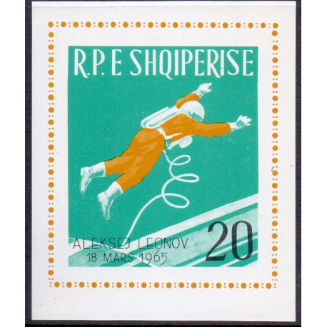 Albanien. Space 1965. AFA nr. 925U postfrisk/NHM