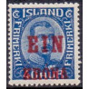 Island. 1926. Provisorier EIN KRONA/40 Aur. AFA nr. 121  **   postfrisk st. stemplet FDC