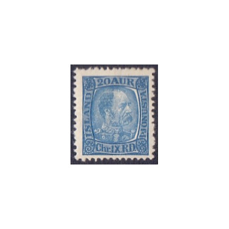 Island. 1902-04. Kong. Chr. IX. VARIANT AFA nr. 41x **   postfrisk st. stemplet FDC