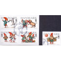2016. Nisser AFA nr. 1881-85, postfrisk Stemplet FDC
