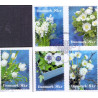 2017. Vinterblomster, AFA nr. 1916-20, postfrisk Stemplet FDC
