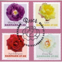2018. Roser, AFA nr. 1927-31, postfrisk Stemplet FDC
