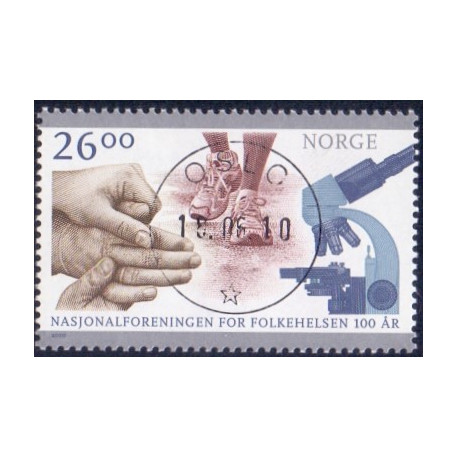 Norge. 2010. Folkehelsen. AFA nr. 1722 **   stemplet postfrisk FDC