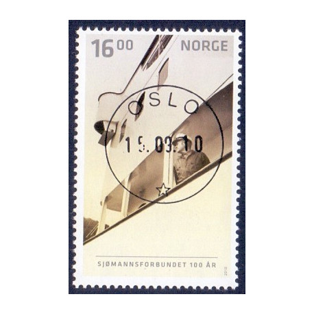 Norge. 2010. Norsk Sjømannsforbund. AFA nr. 1728 **   stemplet postfrisk FDC