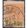 Norge. 1905. 1,00 Kr. Provisorier. AFA nr. 62 **  Postfrisk ubrugt stemplet st.