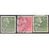 Sverige. 1940. Carl Belmann 5-35 Øre, AFA nr. 283-84+ 283B **   postfrisk stemplet FDC st,