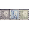 Sverige. 1957. Ny gravering, 20-45 Øre. AFA nr. 437-39 **   postfrisk stemplet FDC st,