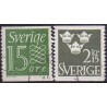 Sverige. 1962. Suppleringsværdier. AFA 502-03 **  postfrisk stemplet FDC st,