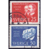 Sverige. 1962. Nobelpristager 1902. AFA nr. 506-07 **  postfrisk stemplet FDC st,