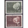 Sverige. 1963. Nobelpristager 1903. AFA nr. 519-20 **  postfrisk stemplet FDC st,